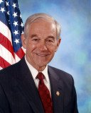 Congressman Ron Paul claims the theory of human evolution is just a concept