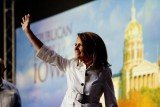 Michele Bachmann received 28 percent of the nearly 17000 votes cast