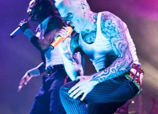 The Prodigy delivered a high-octane performance as they kicked off the last weekend line-up at the 2011 Sziget Festival in Budapest