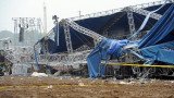 Today police and safety investigators inspected the Saturday night's tragedy site at the Indiana State Fairgrounds, where the stage collapsed