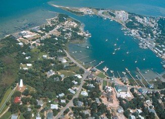 Tourists on 16 mile long Ocracoke Island off the coast of North Carolina have been evacuated ahead of Hurricane Irene