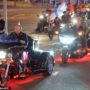 Vladimir Putin led a biker gang on motorcade at Novorossiysk festival.