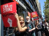 New York: Verizon strike