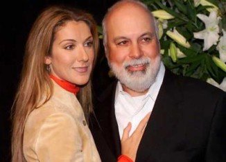 Celine Dion and her husband Rene Angelil