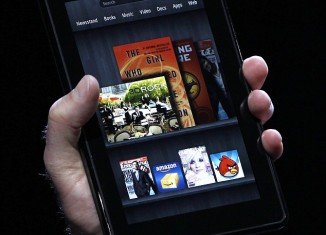 Kindle Fire, the new Amazon device has a 7 inches color screen, and will weigh 14.6oz, can store 100,000 films, 17m songs, and magazines