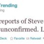 CBS’ enormous gaffe on Twitter: “Steve Jobs passed away”