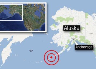 This morning, a massive quake strikes off Aleutian Islands, south west of Alaska