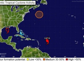 Tropical Storm Lee is hitting Louisiana