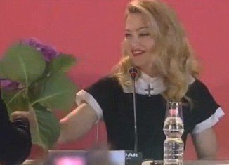 “I absolutely loathe hydrangeas”, said Madonna during WE film press conference at Venice Film Festival