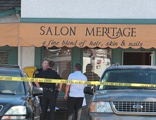 A 41-year-old gunman is said to have shot a total of nine hairdressers and customers at Salon Meritage, a beauty salon just blocks from the Pacific Ocean in the upscale seaside resort of Seal Beach