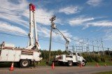 About 770,000 CL&P customers were without power due to the snowstorm, surpassing the peak number of outages caused by Tropical Storm Irene two months ago