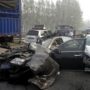 China: 56 killed in three major road collisions on the last day of a week-long holiday.