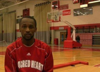 Former Sacred Heart guard Chauncey Hardy died yesterday after suffering two heart attacks following the beating on Saturday night