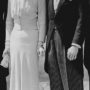 Nancy Shevell wedding dress inspired by Wallis Simpson outfit.