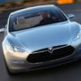 Tesla Model S: electric car first official drive