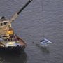 Helicopter crashes into New York’s East River. One British tourist dies.