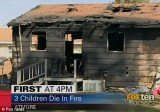 A preliminary investigation indicated an oven left open could be the source of the blaze that killed the three toddlers