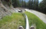 An Austrian alpine-coaster which is located in Mieders offers what is perhaps the most frighteningly fast - and seemingly dangerous - downhill descent