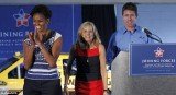 First Lady Michelle Obama and the Vice President’s wife, Dr. Jill Biden, were booed before kicking off NASCAR’s season finale in Florida