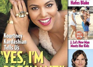 Kourtney Kardashian first revealed the news she is pregnant with the second child to this week's issue of Us Weekly