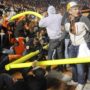 13 people injured after fans stormed the football field following Oklahoma State’s victory