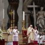 Pope Benedict XVI held Christmas Midnight Mass service at St. Peter’s Basilica