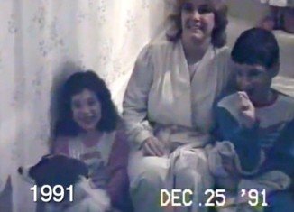 Nick Confalone edited a home video footage his father filmed every December 25 to chart his sister and himself growing up over 25 years