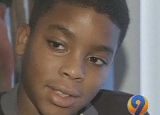 Nine year old Emanyea Lockett, a fourth grader at a North Carolina school, was suspended from school for two days when he told a friend that he thought his teacher was “cute”