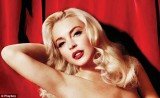 Playboy has released the first shot of Lindsay Lohan from the inside spread