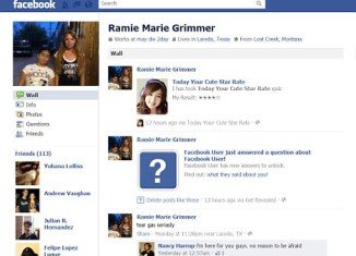 Ramie Marie Grimmer wrote “may die 2day” on her Facebook page during the seven-hour stand-off her mother had dragged her into with police