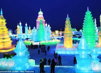 The 28th Harbin International Ice and Snow Festival in China, featuring work by some of the best ice sculptors and attracting thousands of visitors from around the world, will be opened on January 5, 2012