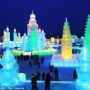 Harbin International Ice and Snow Festival features an entire ice and snow city