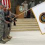 Flag ceremony in Baghdad brings US operations in Iraq to a formal end