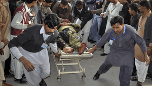 17 people have been killed and other 20 wounded in a bomb attack on a Shia religious procession in the central Pakistani city of Khanpur