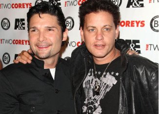 Corey Feldman says he and his Lost Boys co-star Corey Haim (right) were sexually abused as teenage actors