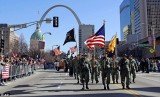 Crowds of nearly 100,000 in St. Louis honored Iraq war veterans in the first big welcome-home parade since the last troops were withdrawn from Iraq in December