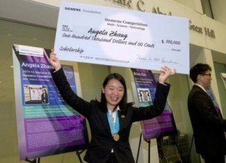 High school student Angela Zhang from Cupertino has found a possible cure for cancer and she has been rewarded with a scholarship for $100,000