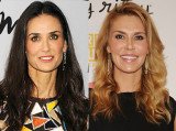It has been claimed that Demi Moore was unfaithful to Ashton Kutcher too, allegedly having a lesbian tryst with reality TV star Brandi Glanville
