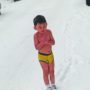 Ho Yide, four-year-old Chinese boy forced by his father to run around and do push-ups in the snow