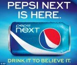 Pepsi Next is made with a mix of three artificial sweeteners and high fructose corn syrup