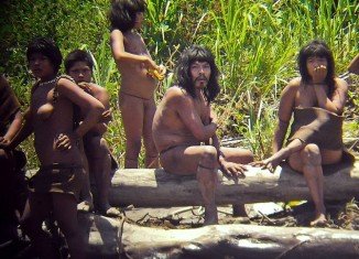 The Mashco-Piro is one of around just 100 known uncontacted tribes and its members live a traditional life in the Peruvian forests and have little or no outside contact with the world