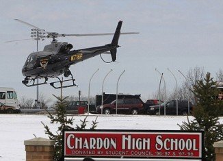 The students were shot by a gunman who opened fire in the cafeteria at Chardon High School, which was busy at breakfast time