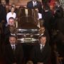 Whitney Houston’s coffin carried out of New Hope Baptist Church