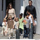Angelina Jolie and Brad Pitt’s children are very unruly, say family insiders, who are also worried about the kids’ health and hygiene