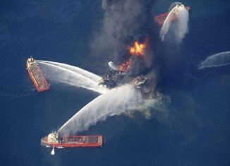 BP’s Deepwater Horizon rig exploded in the Gulf of Mexico in April 2010, killing 11 workers and leaking four million barrels of oil