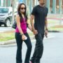 Bobbi Kristina Brown was wearing a ring on her engagement finger as she stepped out with Nick Gordon