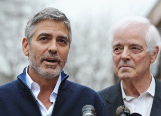 George Clooney was detained alongside his father, Nick , but both have now been released after paying bail of $100