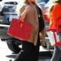 Heavily pregnant Jessica Simpson on shopping trip