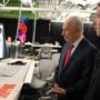 Shimon Peres launched his new Facebook page with a MTV-style video calling for peace