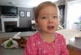 Makena, a two-year-old girl from Canada, puts her heart and soul into a beautiful rendition of the Adele's first number one hit Someone Like You and caused a sensation on YouTube